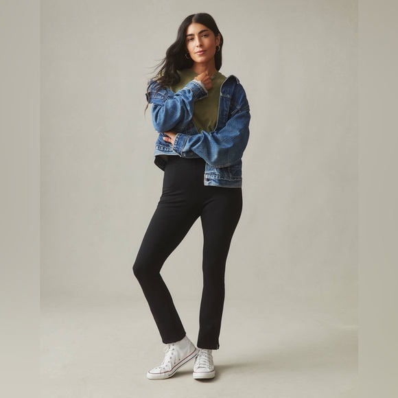 American Giant Ponte Kick Flare Pant NWOT - Picture 3 of 13